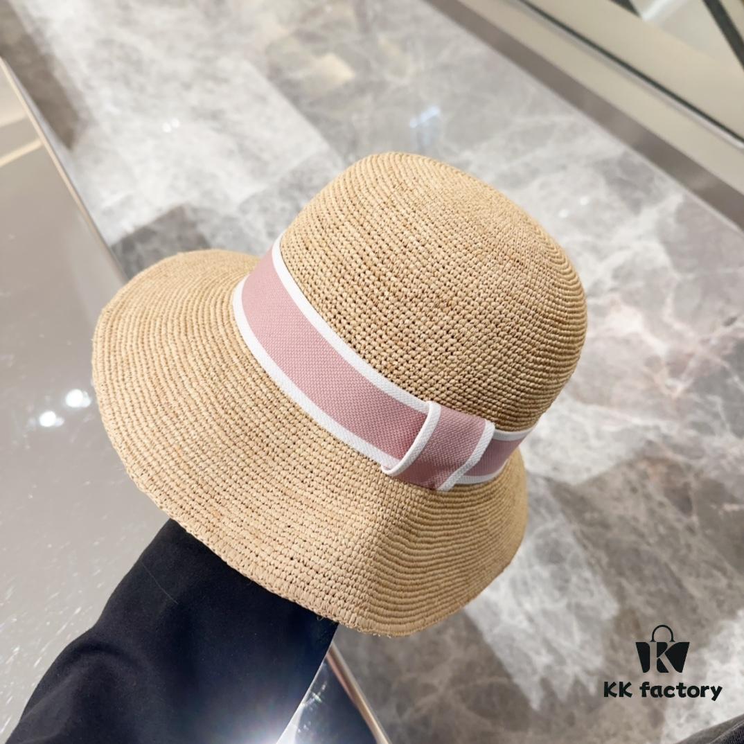 Dior New Arc de Triomphe Braided Straw Hat