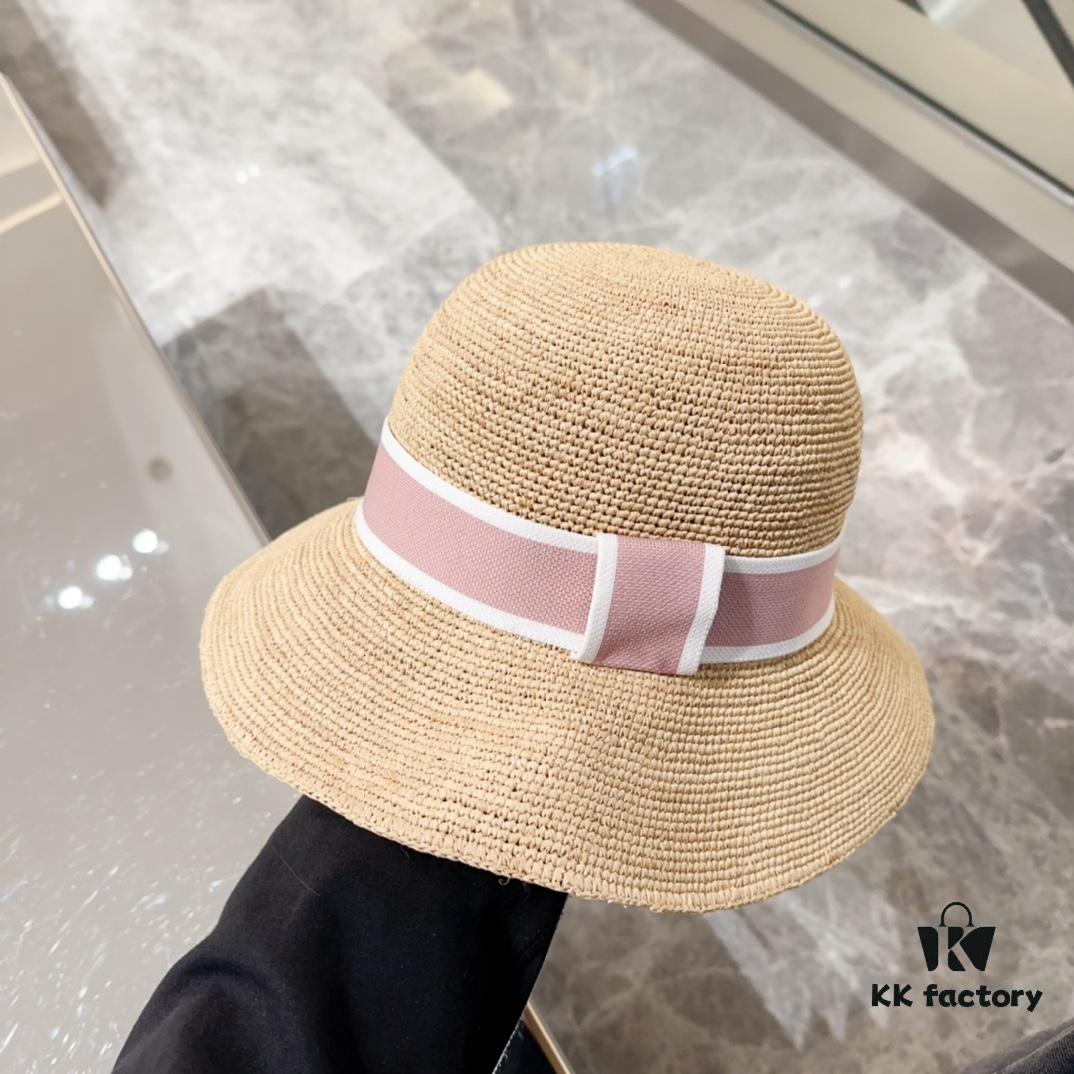 Dior New Arc de Triomphe Braided Straw Hat