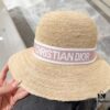 Dior New Arc de Triomphe Braided Straw Hat