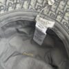 DIOR Bucket Hat for Men and Women, Deepened Design Exudes Elegance, Contrasting Trim with Bold 'Christian Dior Paris' Logo Embroidery