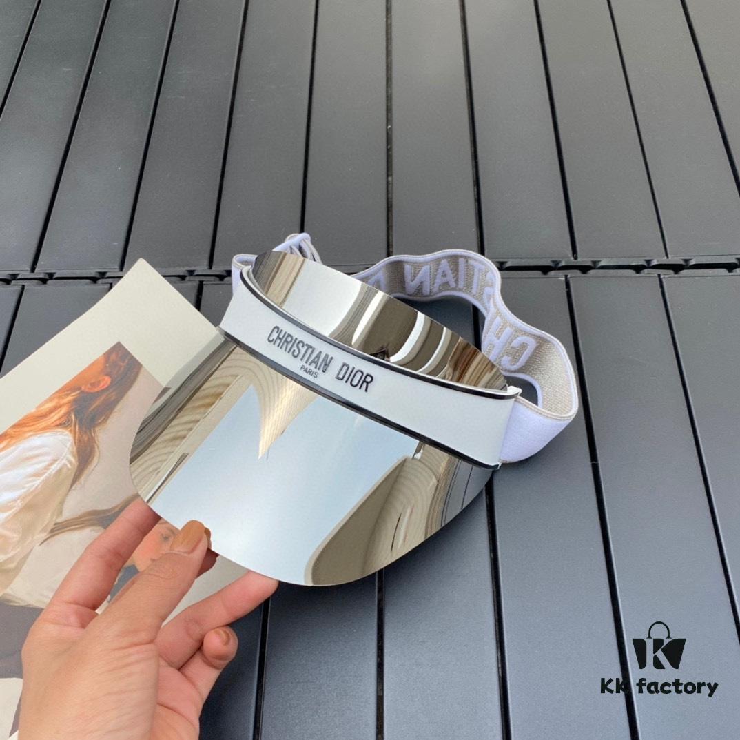 Dior Original Custom Sun Hat with Innovative Design and Playful Sporty Style, Reversible with 'J'adior' Logo and Jacquard Elastic Band, Adjustable Strap, Stylish and UV-Protective, Perfect for Fisherman, Baseball, or Knit Cap Enthusiasts