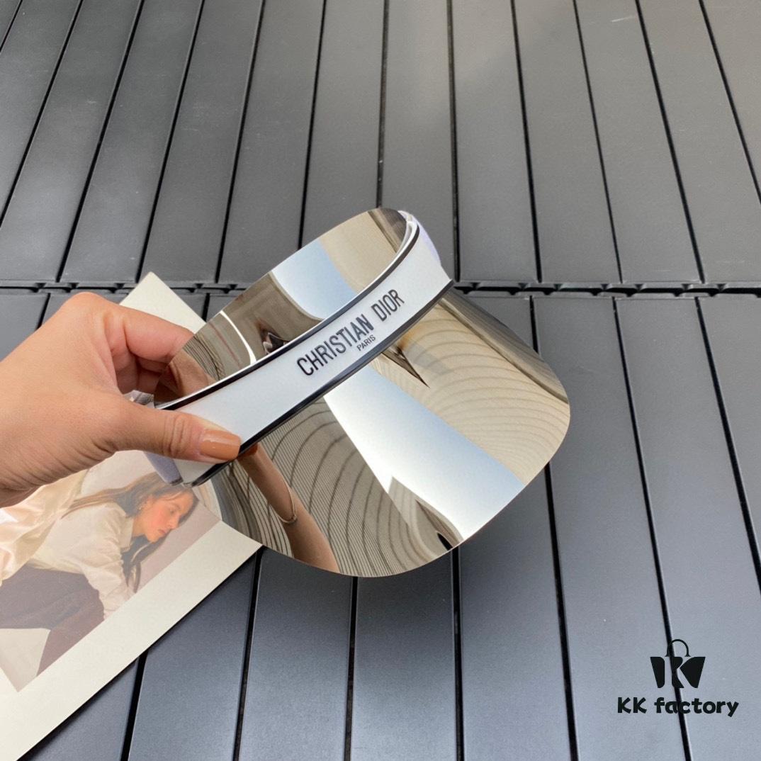 Dior Original Custom Sun Hat with Innovative Design and Playful Sporty Style, Reversible with 'J'adior' Logo and Jacquard Elastic Band, Adjustable Strap, Stylish and UV-Protective, Perfect for Fisherman, Baseball, or Knit Cap Enthusiasts