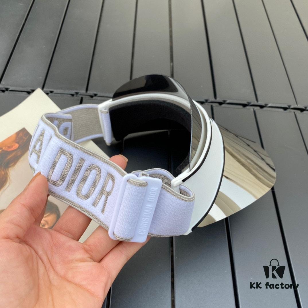 Dior Original Custom Sun Hat with Innovative Design and Playful Sporty Style, Reversible with 'J'adior' Logo and Jacquard Elastic Band, Adjustable Strap, Stylish and UV-Protective, Perfect for Fisherman, Baseball, or Knit Cap Enthusiasts