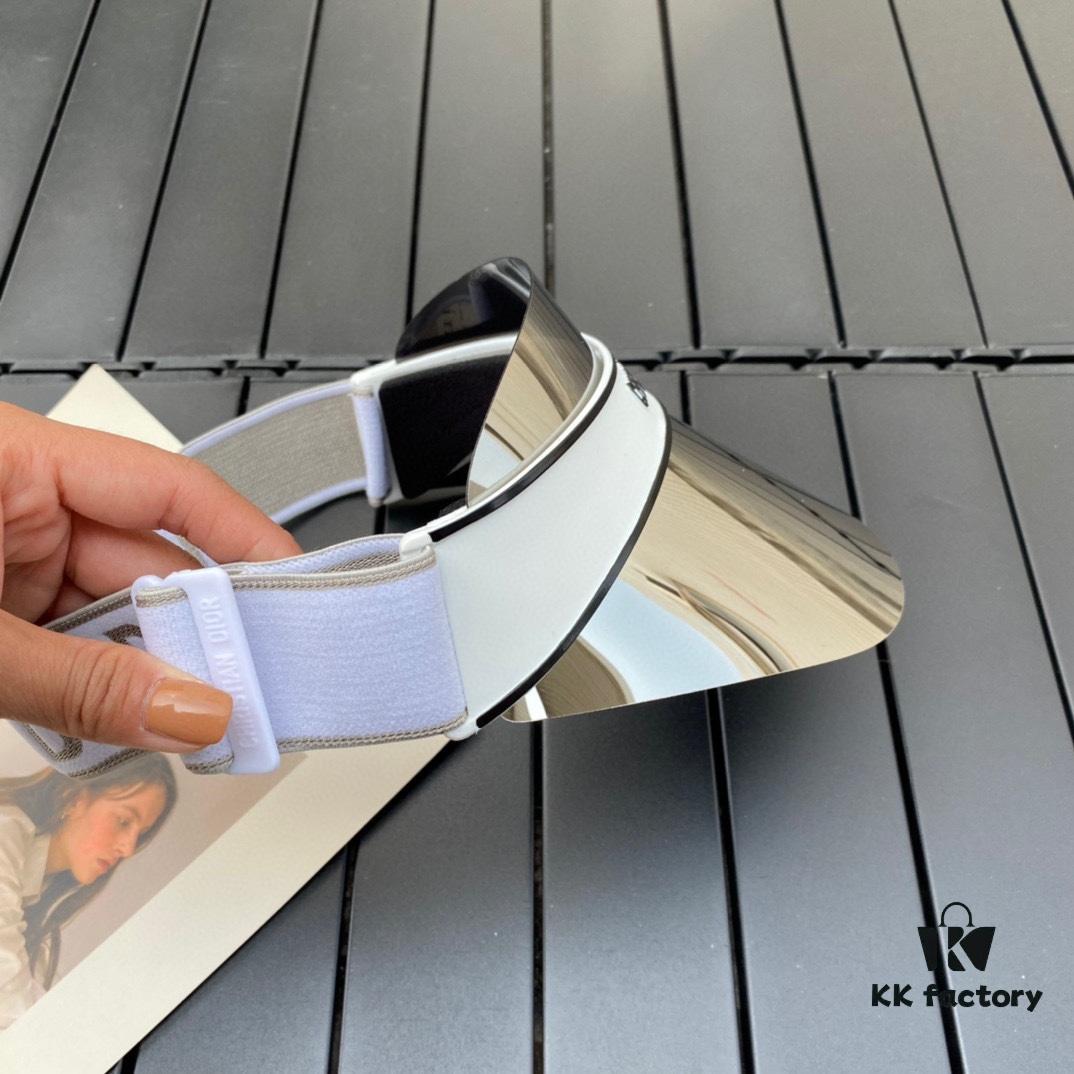 Dior Original Custom Sun Hat with Innovative Design and Playful Sporty Style, Reversible with 'J'adior' Logo and Jacquard Elastic Band, Adjustable Strap, Stylish and UV-Protective, Perfect for Fisherman, Baseball, or Knit Cap Enthusiasts