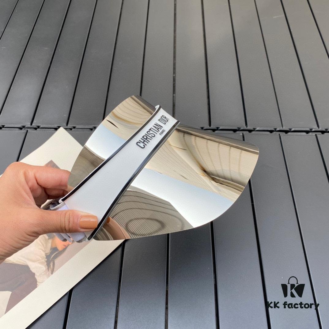 Dior Original Custom Sun Hat with Innovative Design and Playful Sporty Style, Reversible with 'J'adior' Logo and Jacquard Elastic Band, Adjustable Strap, Stylish and UV-Protective, Perfect for Fisherman, Baseball, or Knit Cap Enthusiasts