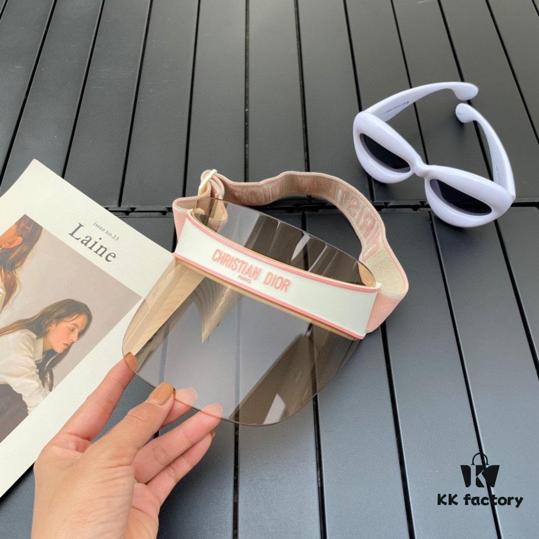 Dior Original Custom Sun Hat with Innovative Design and Playful Sporty Style