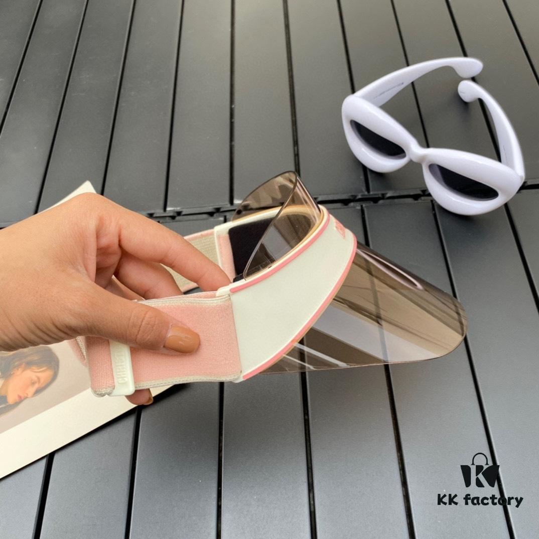 Dior Original Custom Sun Hat with Innovative Design and Playful Sporty Style