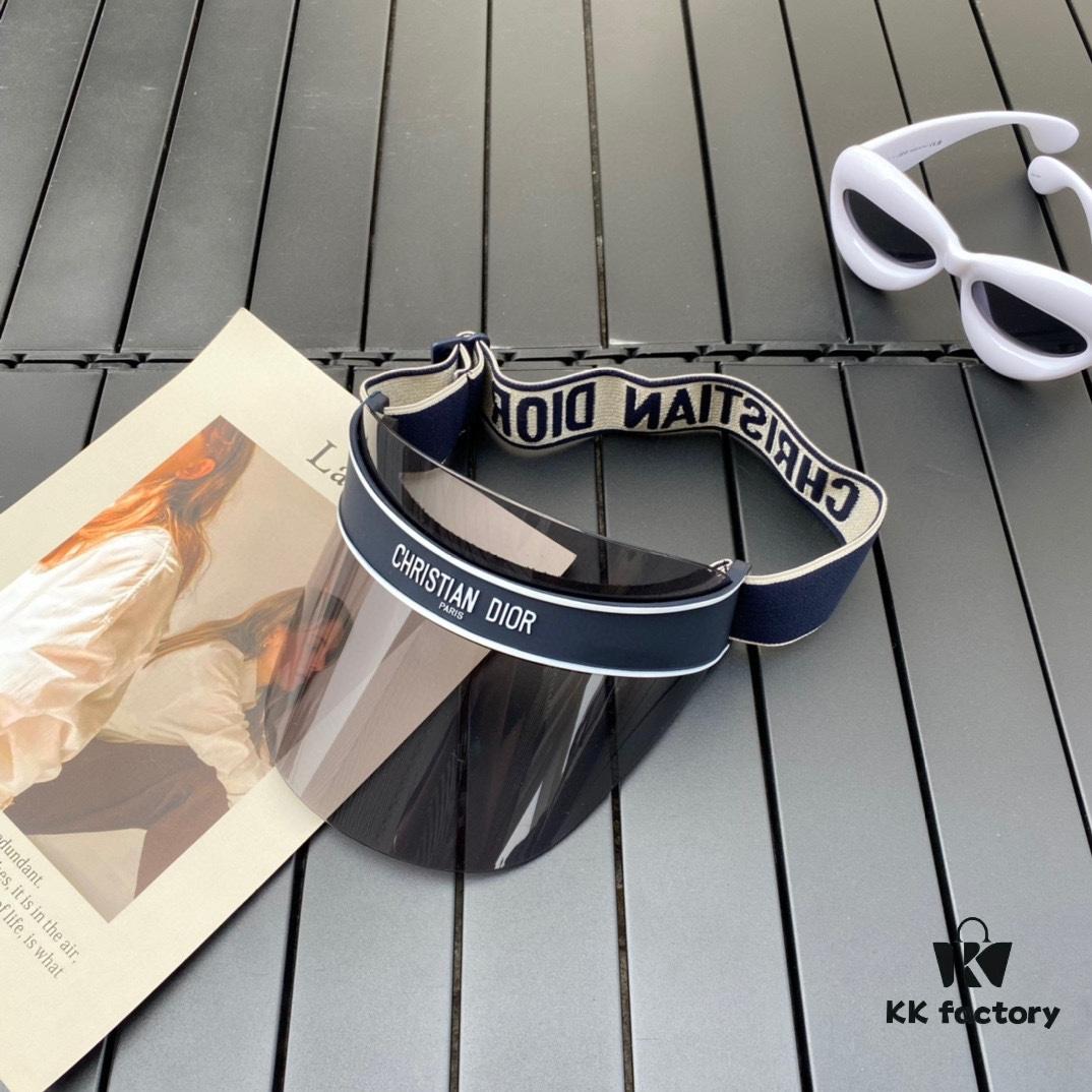 Dior Original Custom Sun Hat with Innovative Design and Playful Sporty Style