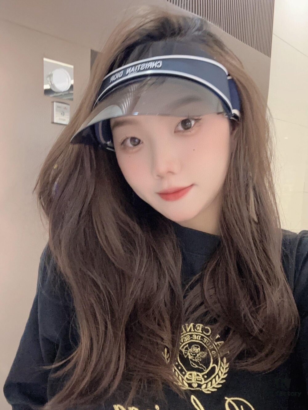 Dior Original Custom Sun Hat with Innovative Design and Playful Sporty Style