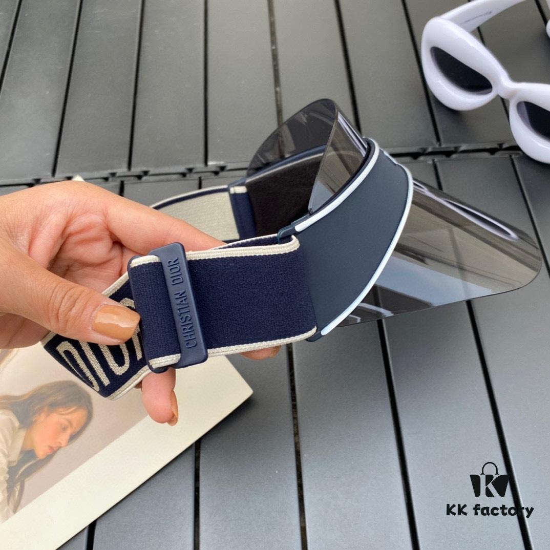 Dior Original Custom Sun Hat with Innovative Design and Playful Sporty Style