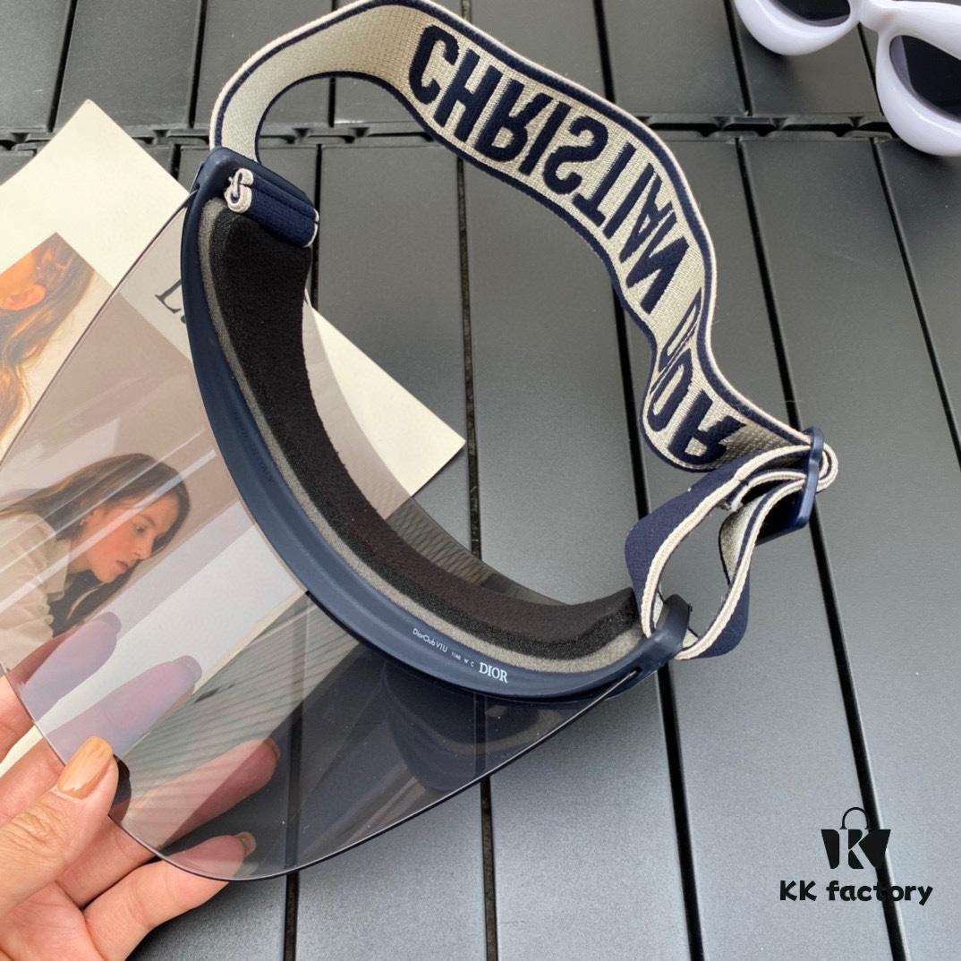 Dior Original Custom Sun Hat with Innovative Design and Playful Sporty Style