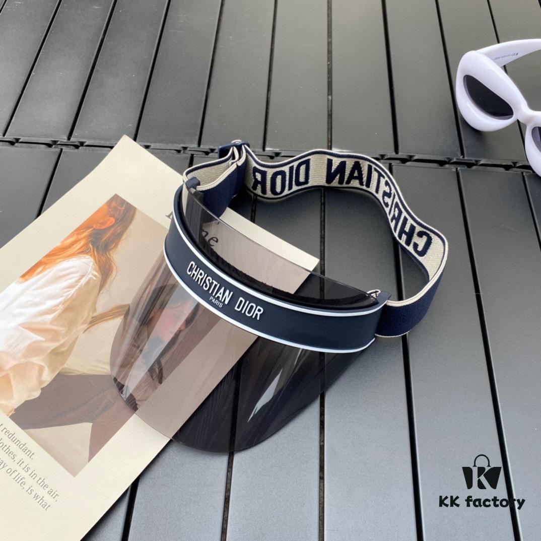 Dior Original Custom Sun Hat with Innovative Design and Playful Sporty Style