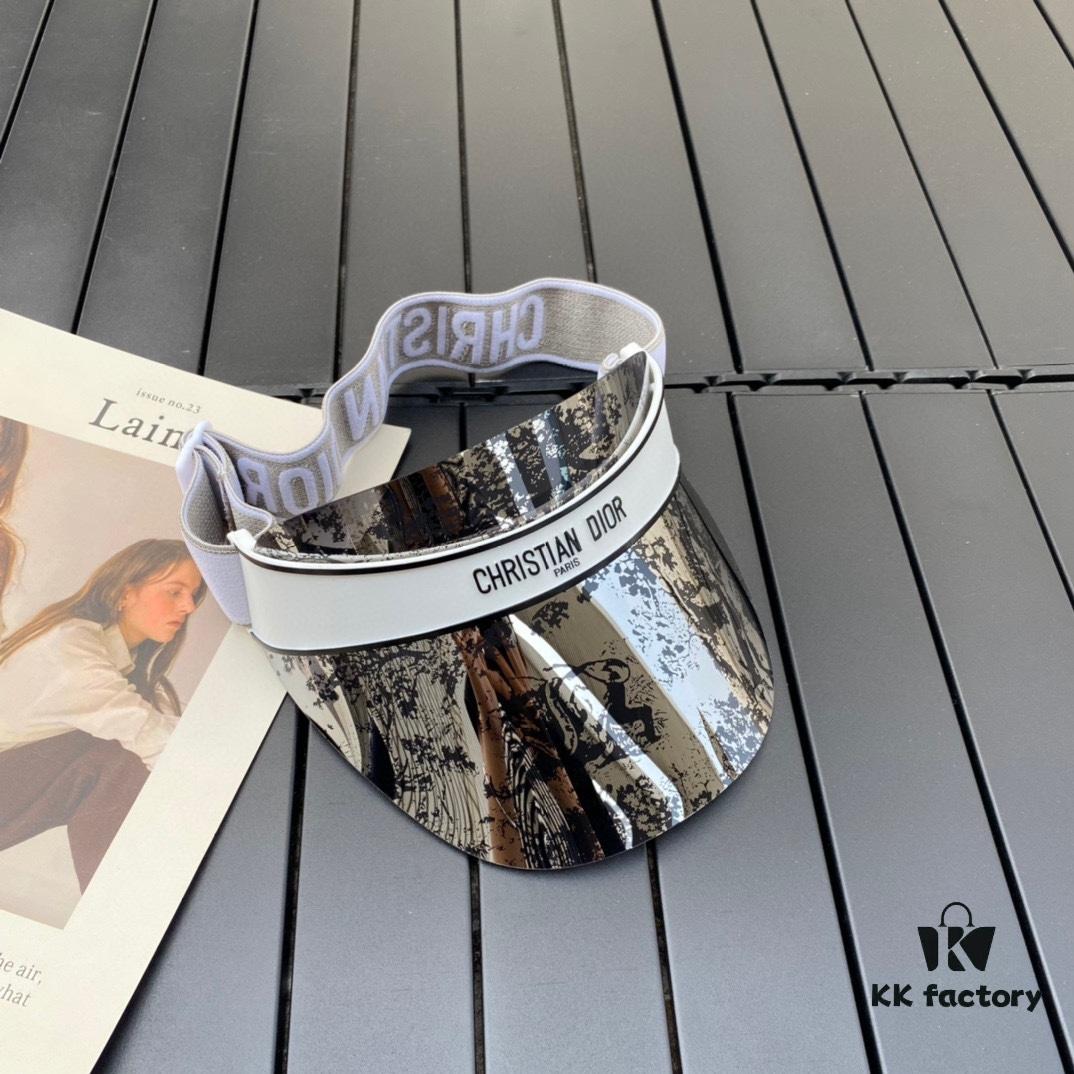 Dior Animal Vintage Pattern Fashionable Sun Hat