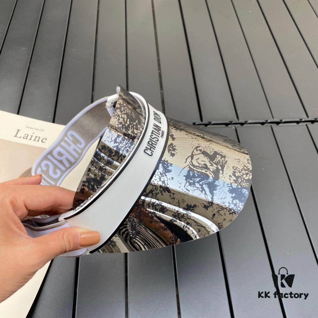 Dior Animal Vintage Pattern Fashionable Sun Hat