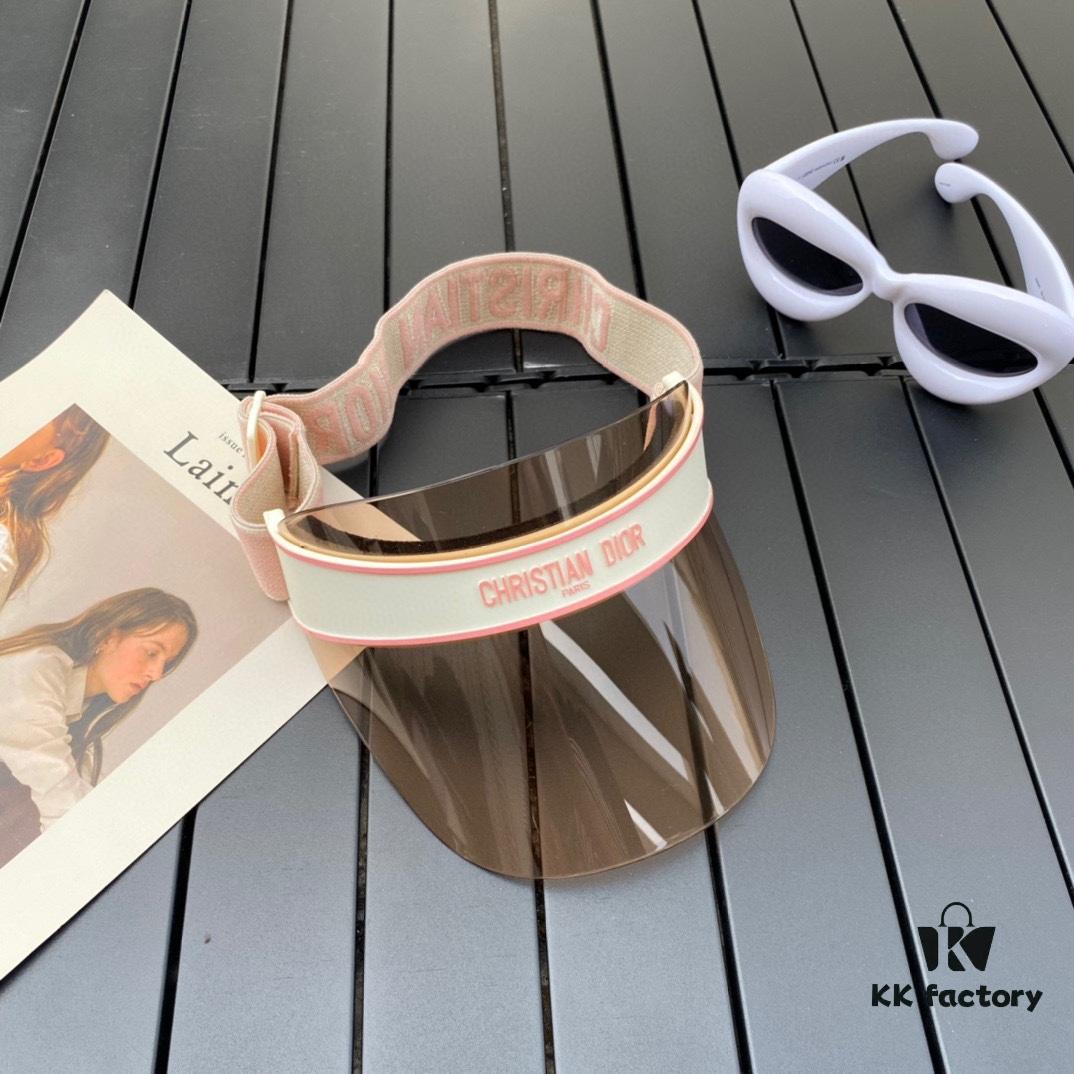 Dior Original Custom Sun Hat with Innovative Design and Playful Sporty Style