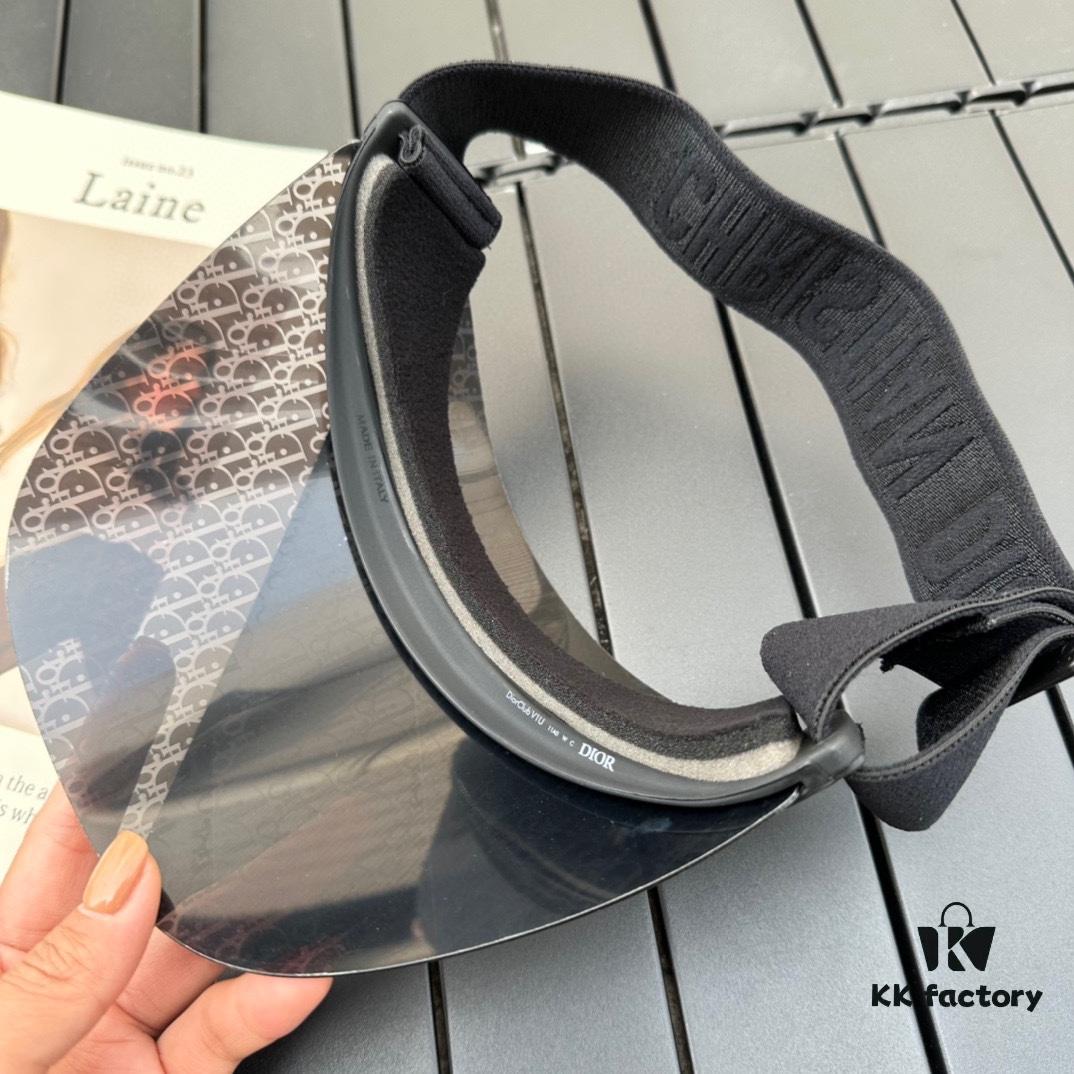 Dior Original Customized Vintage Sun Hat with J'adior Logo, Reversible Design and Adjustable Strap