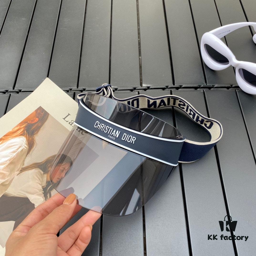 Dior Original Custom Sun Hat with Innovative Design and Playful Sporty Style