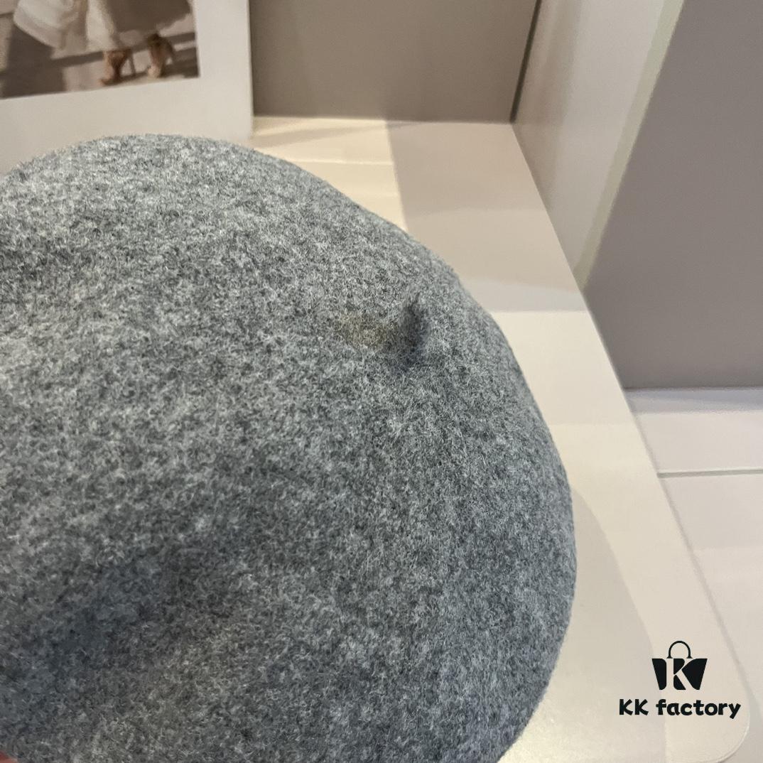 Dior Wool Painter's Cap, 100% Wool Fabric, Head Circumference 57cm