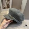 Dior Wool Painter's Cap, 100% Wool Fabric, Head Circumference 57cm