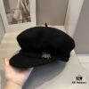Dior Wool Painter's Cap, 100% Wool Fabric, Head Circumference 57cm