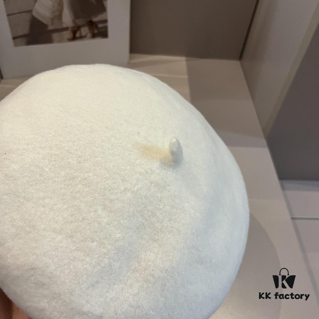 Dior Wool Painter's Cap, 100% Wool Fabric, Head Circumference 57cm