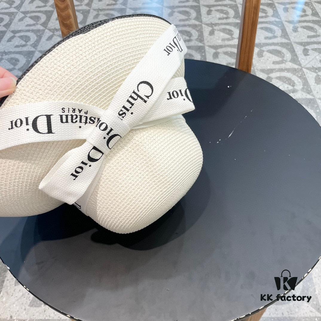 Dior 2024 New Arrival Fashionable Straw Hat, Super Popular Bell-Shaped Design, Stylish and Versatile