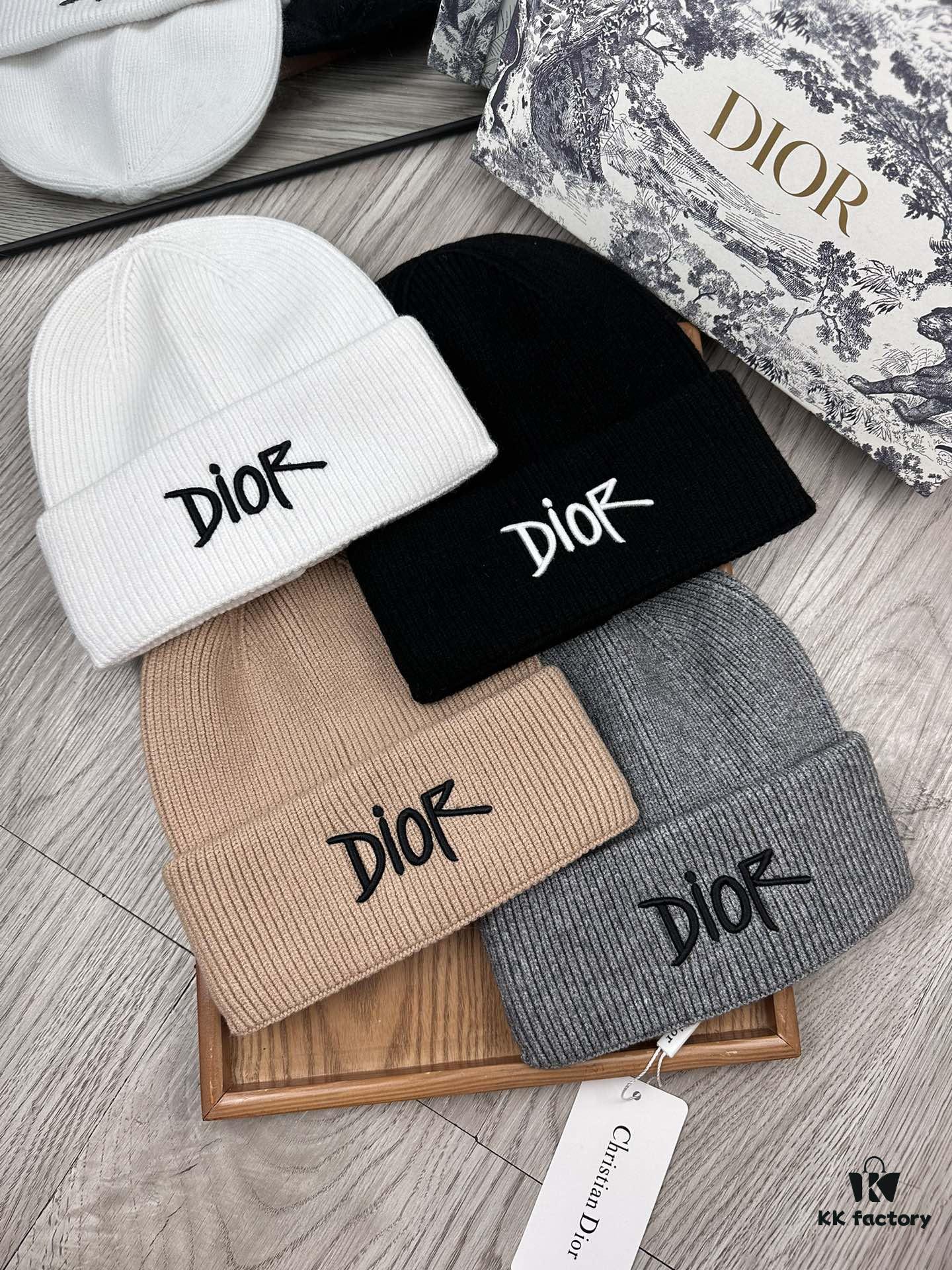 Special Offer Dior Trickle Knit Beanie Hat