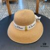 Dior 2024 New Arrival Fashionable Straw Hat, Super Popular Lampshade Style, Effortlessly Stylish and a Must-Have for Travel