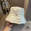 Dior Chinese-style Sun Hat, Wave-edged Fisherman Hat, Head Circumference 57cm