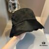 Dior Chinese-style Sun Hat, Wave-edged Fisherman Hat, Head Circumference 57cm