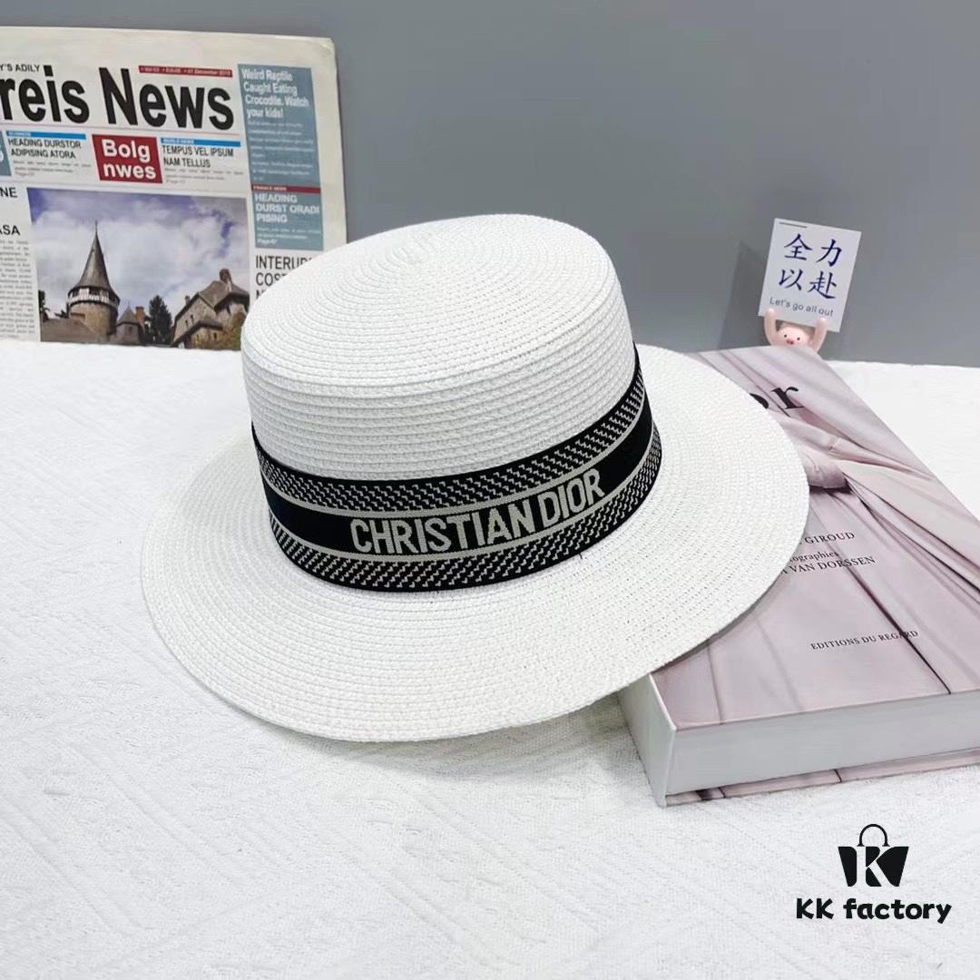 Dior Spring-Summer Ice Silk PP Grass Trilby Hat