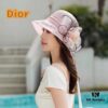 Dior Korean-style Oversized Fashion Sun Hat for Women, Large Brim Foldable UV Protection Outdoor Hat