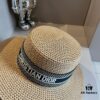 Dior New Arrival Flat-Crown Hat, Head Circumference 57cm