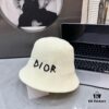 Dior - New Arrival Knitted Crochet Trucker Hat, Openwork Design, Hand-Crocheted Texture, Flattering Face-Framing Style