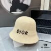 Dior - New Arrival Knitted Crochet Trucker Hat, Openwork Design, Hand-Crocheted Texture, Flattering Face-Framing Style