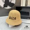 Dior - New Arrival Knitted Crochet Trucker Hat, Openwork Design, Hand-Crocheted Texture, Flattering Face-Framing Style