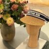 Authentic DIOR Summer New Arrival Silk Scarf Sun Hat – A Must-Have for Stylish Girls