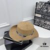 Dior - New Style Straw Flat Cap
