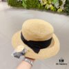 Dior – New Arrival Flat-Crown Straw Hat Showcasing Design Elegance and Feminine Charm