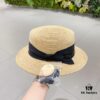 Dior – New Arrival Flat-Crown Straw Hat Showcasing Design Elegance and Feminine Charm