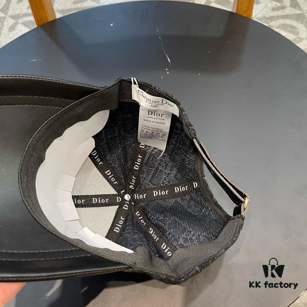 DIOR Monogram Baseball Cap