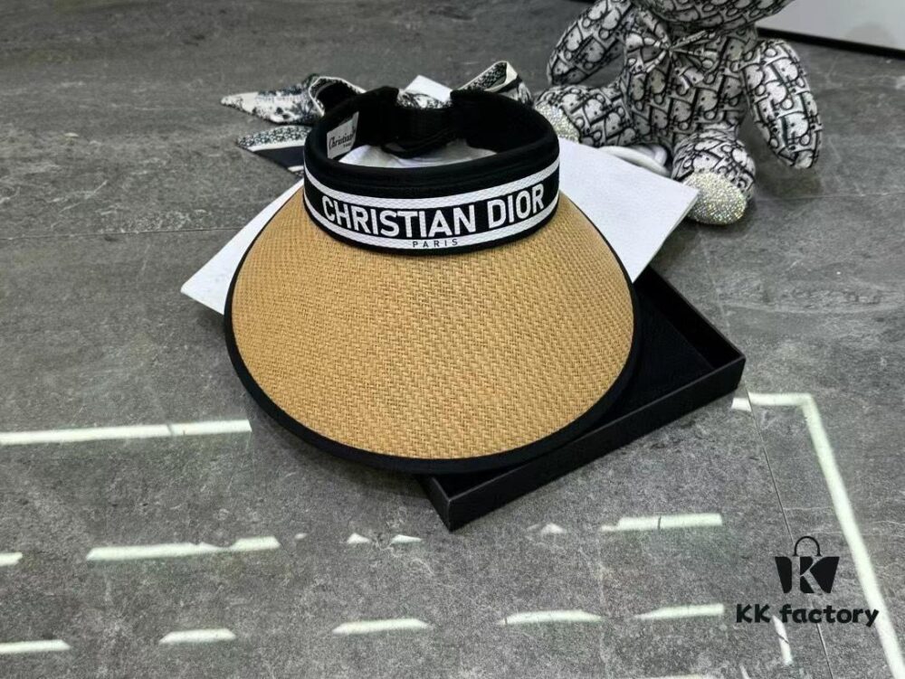 Dior - New Arrival Unstructured Hat with Color-Block Trim