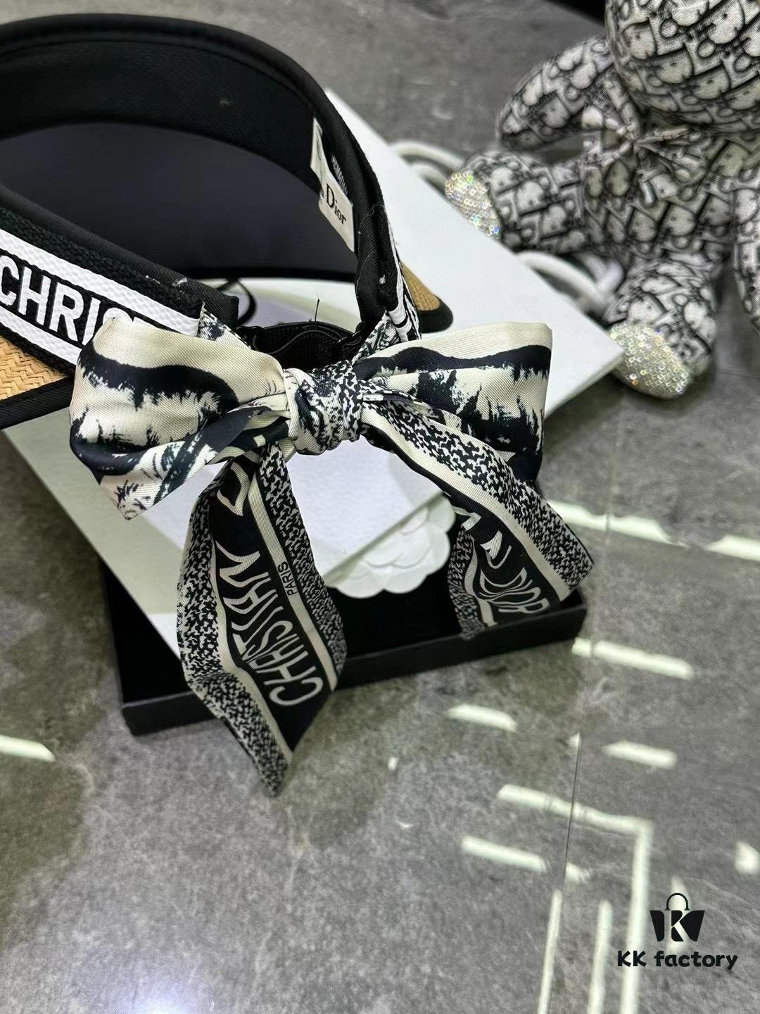 Dior - New Arrival Unstructured Hat with Color-Block Trim