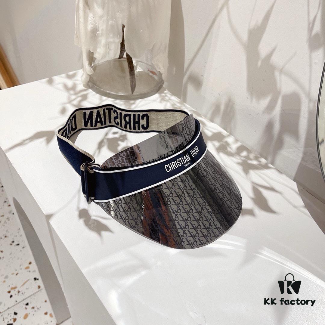 Dior Original Custom Sun Hat with Innovative Design and Playful Sporty Style