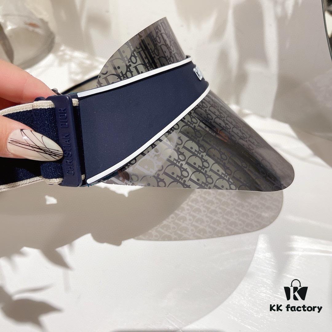 Dior Original Custom Sun Hat with Innovative Design and Playful Sporty Style