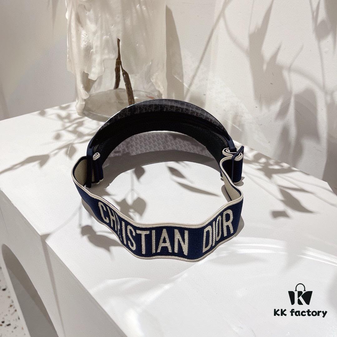 Dior Original Custom Sun Hat with Innovative Design and Playful Sporty Style