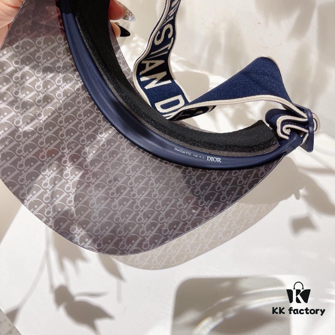 Dior Original Custom Sun Hat with Innovative Design and Playful Sporty Style