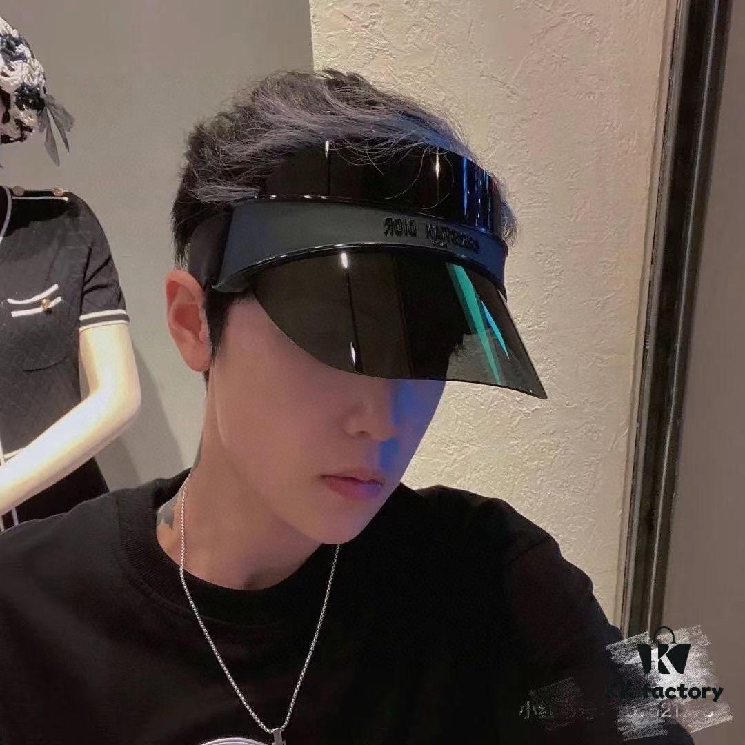 Dior Original Custom Sun Hat with Innovative Design and Playful Sporty Style