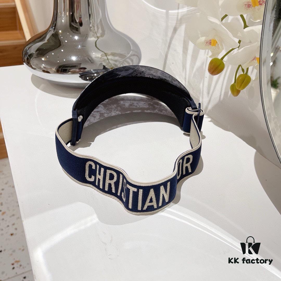 Dior Original Custom Sun Hat with Innovative Design and Playful Sporty Style, Reversible J'adior Logo, Adjustable Woven Band, High Aesthetic and UV Protection