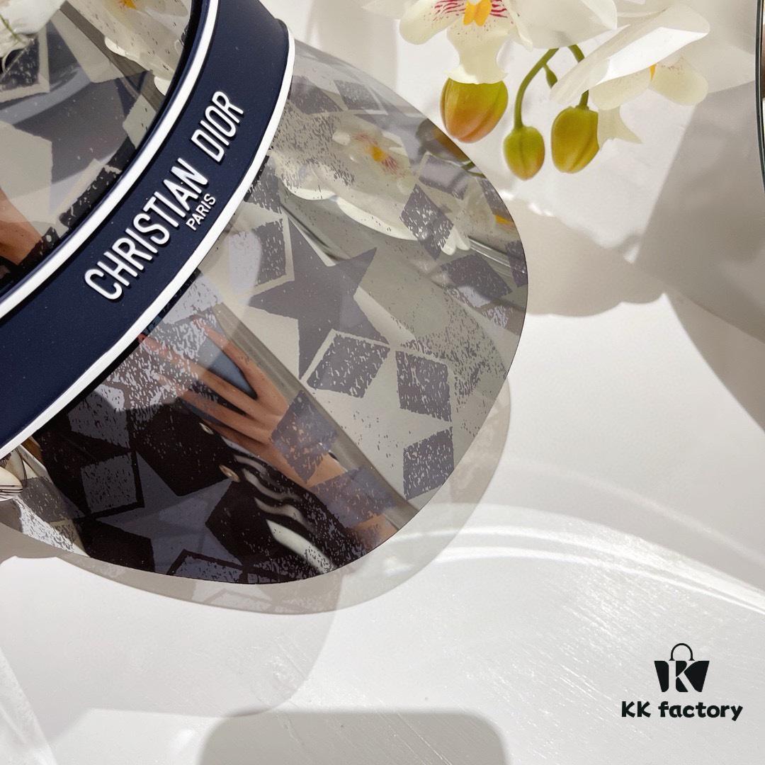 Dior Original Custom Sun Hat with Innovative Design and Playful Sporty Style